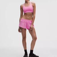 Soutiens-gorge de sport pour femmes, tendance, haute qualité, respirants, anti-plis, en Spandex/Nylon, bretelles réglables, maintien élevé, avec logo sur la coque