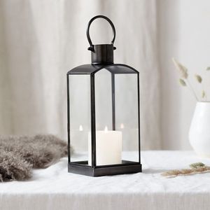 Elegant <b>Gold</b> Iron <b>Lantern</b> Candle Holder Featuring Durable Construction For Premium Home Hotel And Cafe Decoration Projects - Product Image 4