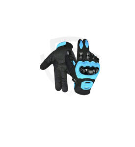 Guantes de Motociclismo de Cuero para Invierno, Diseño Personalizado, Protección Completa para los Dedos, Pantalla Táctil, Resistentes al Viento, Secado Rápido, Antideslizantes y Ligeros - Product Image 1