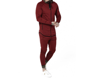 Ensemble de survêtement et short 2 pièces unisexe de luxe en coton, nouvelle collection, pour le sport et la gym - Product Image 1