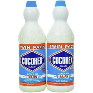 COCOREX <b>BLEACH</b> LIQUID 1KG TWIN PACK REGULAR 99.9% Active Ingredient MADE IN MALAYSIA BULK PURCHASE FOR INTERNATIONAL EXPORT MKT - Product Image 1