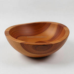 NaturalGrove, cuenco de madera de Acacia hecho a mano ecológico, estilo religioso pulido para artesanías de madera viva, cajas de madera, carteles de pared - Product Image 3