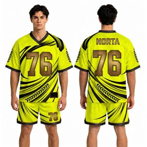 Golden <b>Frame</b> Jet Black High Performance Moisture Wicking Championship Kits Sublimation Fan Jersey Short Sets - Product Image 6