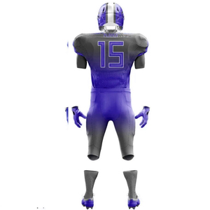 Uniforme de Fútbol Americano Premium 2026, Diseño Personalizado para Equipos, 100% Poliéster, Ligero, Cuello en V, Manga Corta, Tallas Grandes, Alto Rendimiento - Product Image 1