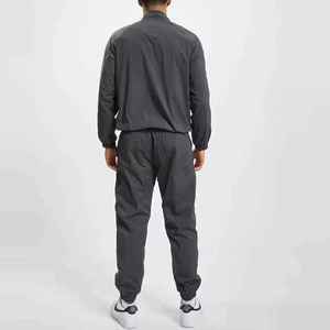 Ensemble survêtement homme 2-en-1 en coton respirant à séchage rapide avec capuche, coupe-vent et pantalon - Product Image 3