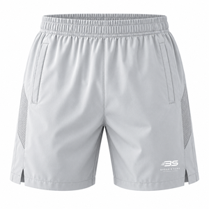 Nouveau Short de Sport Homme Personnalisé en Polyester Recyclé Respirant à Séchage Rapide avec Panneaux en Maille pour l'Entraînement et la Gym - Product Image 2
