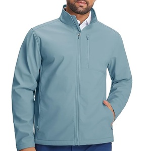 Chaqueta Softshell Personalizada de Alta Calidad, Impermeable, para Campamento, Senderismo, Resistente al Viento, Transpirable, con Bolsillos con Cremallera, para Hombre - Product Image 4