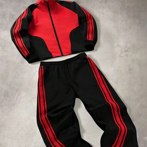 Nuevo Diseño de Conjunto Deportivo Cortavientos para Hombre, Chaqueta Cortavientos Reflectante, Ligera y Transpirable, Ropa de Verano para Hombre - Product Image 1