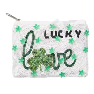 กระเป๋าใส่เหรียญประดับลูกปัดเมล็ดพันธุ์ที่ออกแบบได้ตามต้องการพร้อมคุณสมบัติของเครื่องประดับที่ทันสมัย - Product Image 1