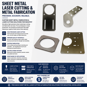 Composants de précision en acier inoxydable découpés au laser OEM |   Fabrication sur mesure - Product Image 1