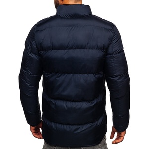 Abrigo de invierno con capucha Puffer Hombres Ropa Chaqueta Streetwear Impresión Correas Engrosamiento Burbuja Abajo Abrigos Chaqueta de hombre - Product Image 2