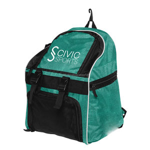 Sac à dos scintillant avec fermeture éclair en polyester, disponible en OEM pour sac à dos pour femmes - Product Image 2