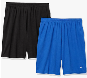 Shorts de basket athlétiques pour hommes, coupe ample, shorts de performance pour l'entraînement en salle de sport, séchage rapide, respirants, shorts de sport pour la course et le fitness - Product Image 3