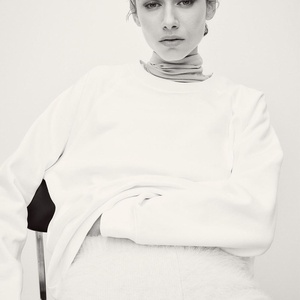 Sudaderas de Mujer Elegantes Estampadas en Serigrafía 100% Algodón, Sudaderas con Capucha a Prueba de Viento, Ropa de Moda Urbana - Product Image 6