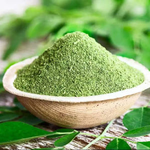 Poudre de feuilles de Moringa biologique de qualité supérieure, 100% pure, qualité alimentaire, superaliment naturel, complément alimentaire vert, emballé sous vide - Product Image 3