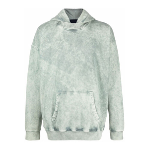 Sweats à capuche en coton 100% premium, effet délavé, confortables pour hommes, sweats à capuche délavés pour l'automne et l'hiver, respirants et confortables, en vente - Product Image 1