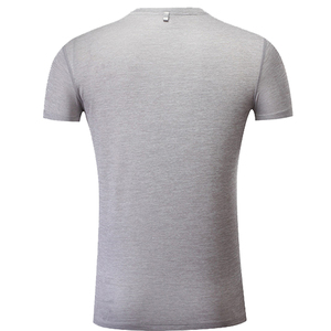 T-shirt en coton épais 220 grammes 100% coton, personnalisable avec logo imprimé ou brodé, motif uni, col rond, été, unisexe, vente en gros - Product Image 2