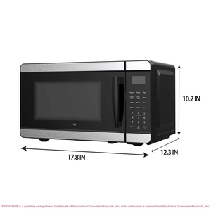 Frigidaire 0.7 C-u. Four à micro-ondes de comptoir en acier inoxydable - Product Image 4