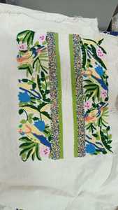 Chic Open-Top Bohemian Chic Bolso de mano para mujer Tote grande para mujer con adornos de perlas y asas de estilo Bambú - Product Image 5