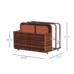 Carrito de Almacenamiento con Caja de Almacenamiento, Solución de Organización Versátil - Product Image 2