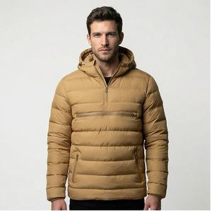Nuevo diseño, venta al por mayor, chaqueta con soporte de alta calidad para hombre, estilo de moda, chaqueta acolchada para hombre con etiqueta privada, moda personalizada para hombre - Product Image 1