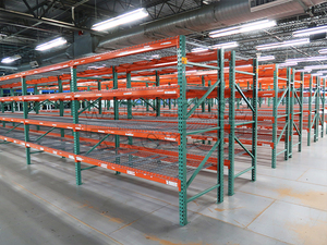 Chúng tôi tiêu chuẩn Teardrop uprights kho Kệ hệ thống Pallet Rack hệ thống kho bước chùm Dung lượng lưu trữ Kho Giá - Product Image 5