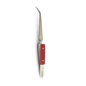 Pince à sertir croisée pour bijoux, pince de bijoutier auto-fermante, forceps de précision en acier inoxydable pour maintenir les bagues lors de la soudure - Product Image 4