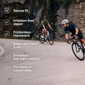 Premium Quality Road Cycling Jersey Lightweight And Aerodynamic Fit To <b>Maximize</b> Speed And Efficiency On Long Distance Tours - Product Image 5