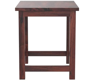 Tabouret en bois artisanal, banc de siège en bois massif, décoration rustique pour la maison, meubles pour salon, chambre, cuisine et balcon - Product Image 2