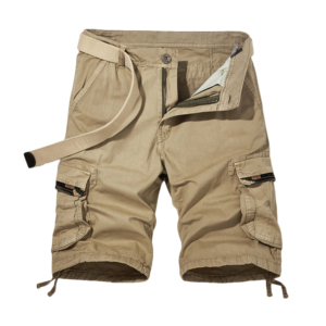 New Arrival Men's New Design Cargo Short Casual Mid Elastic Waist <b>Athletic</b> Gym Running Shorts With Custom Logo Cargo Short - Product Image 1
