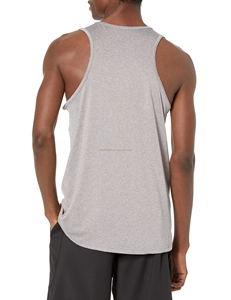 Camiseta Deportiva sin Mangas para Hombre, Camiseta sin Mangas para Gimnasio, Chaleco Deportivo Transpirable, Holgado, Talla Grande - Product Image 2