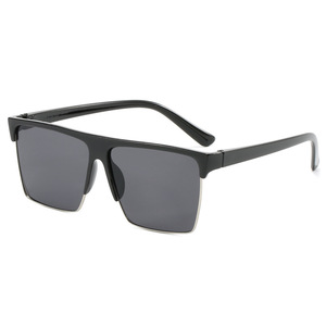 Half <b>Frame</b> square Sunglasses New High Quality UV400 <b>Plastic</b> Vintage Shades Women Men Designer Sunglasses Outdoor Driving Glasses - Product Image 4