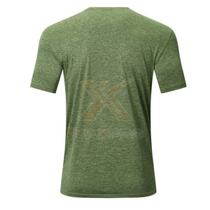 เสื้อยืดออกกำลังกายสีพื้น ผลิตในปากีสถาน ดีไซน์ล่าสุด เสื้อยืดออกกำลังกายผู้ชาย เสื้อผ้าฟิตเนส เสื้อยืดออกกำลังกาย - Product Image 2