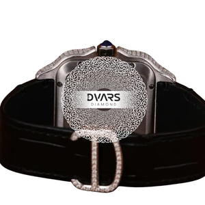 Reloj de Cuarzo Premium Exclusivo para Ejecutivos, Resistente al Agua, con Carcasa de Aleación, Cristal de Zafiro, D Color VVS1, Diamante Moissanita, de Lujo - Product Image 2