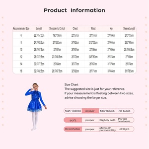 Vestidos de tutú metálicos para niñas de 6 a 16 años, disfraz para actuaciones de baile, fiestas de cumpleaños, fiestas de jazz, espectáculos escolares - Product Image 6