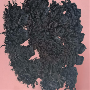 Extensiones de Cabello Virgen Remy de Templo del Sur de la India, Doble Trama a Máquina, 10"-32", Sin Procesar, Proveedor Mayorista a Granel SV3 SV301 - Product Image 6