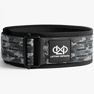Cinturón de Levantamiento de Pesas con Bloqueo Automático, Ajustable y Transpirable, Soporte Lumbar para Entrenamiento de Fuerza, Unisex - Product Image 4