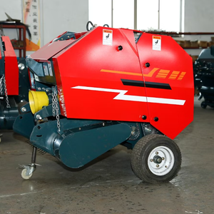 Empacadora de Heno Redonda, Máquina Agrícola para Empacar Forraje, Empacadora de Tambor de Doble Eje, Motor Automático para Uso Agrícola, Alta Productividad - Product Image 6