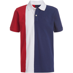 เสื้อโปโลผู้ชายสั่งทำโลโก้ขายส่ง 230gsm ผ้าฝ้าย 100% ผ้าปิเก้ ผู้ผลิตเสื้อโปโล ไซส์อเมริกา คุณภาพสูง จำหน่ายจำนวนมาก - Product Image 1