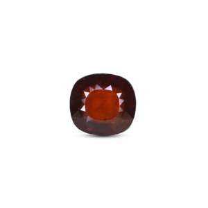 Handcrafted 6.4 Ct Natural Garnet Gomed Oval Cut Loose Gemstone Deep Orange | Brownish Red Color Color Play/Fire for Fine - Product Image 1