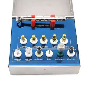Dental Implant Surgical Kit Implant Drill <b>Saw</b> Set <b>Bone</b> Expansion Instruments Ratchet Wrench Oral Surgery Tool - Product Image 3