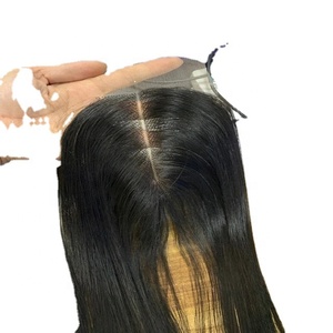 วิกผมต่อลูกไม้บาง HD ปิดด้านหน้าลูกไม้สวิสโปร่งแสง - Product Image 5