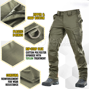 Pantalones Cargo Tácticos para Hombre, Talla Personalizada, para Uso en Exteriores, Ropa Deportiva, 100% Algodón - Product Image 3