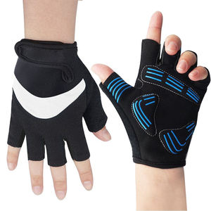 Gants de cyclisme unisexes sans doigts, antidérapants, absorbant les chocs, respirants - Product Image 1