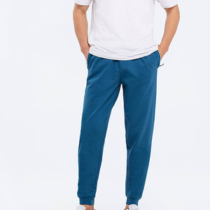 Low Price Custom Logo Wholesale Men's French Terry Joggers For Men Breathable Men's <b>Trouser</b> With Ribbed Cuffs & <b>Zips</b> Pocket - Product Image 3