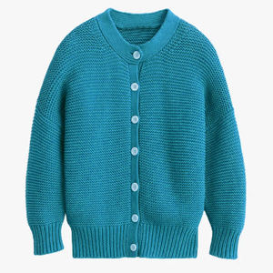 Cárdigan Personalizado de Alta Calidad, Tejido en Lana/Acrílico, de Secado Rápido y Transpirable, con Botones y Bordado, para Otoño/Invierno - Product Image 5