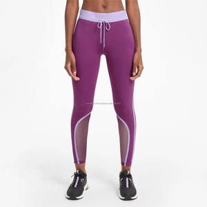 Latest High Waist Workout <b>Leggings</b> for Women Multi-Color Spandex Nylon Mesh <b>Pattern</b> Casual Exercise Activewear Pants Gym Summer - Product Image 1