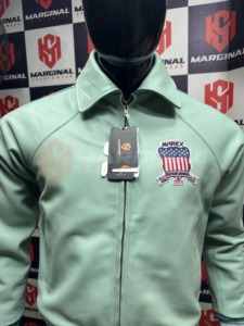 Men's Sheep Skin Leather Avirex Winter <b>Jacket</b> Genuine Eco-Friendly Reversible Breathable Windproof Stand Collar - Product Image 5