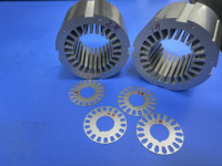 Moule de pressage progressif pour stator et rotor de moteur industriel, outillage de laminage, fabricant de matrices 90x48mm 2 cavités