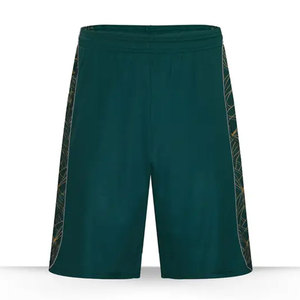 Shorts de sport décontractés pour hommes, été, motif uni, design en maille respirante, taille élastique, shorts d'entraînement sportif - Product Image 6